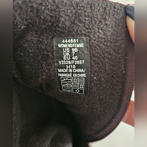 Ladies Brown Suede/ Quilted Winter Boots 9 - Picture 6 of 8